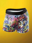 Kit Cuecas Boxers - Estampas (5 Uni.)